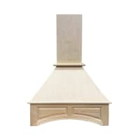 Unfinished Charleston Angled Hood 36" with Fan and Liner