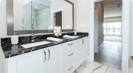 Assembled Bathroom Vanities