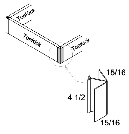 Gloss White - CORNER-PVC