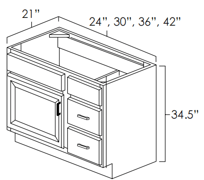 Aspen White - V3621DL