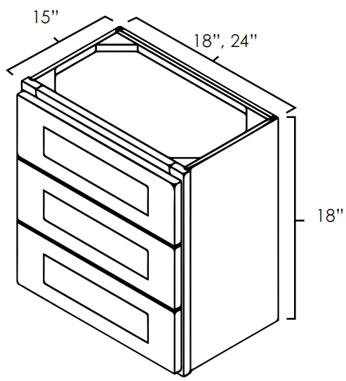 Aspen White - W3DR24